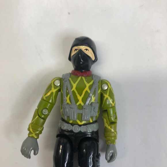 GI Joe Cobra Python Trooper Action Figure 1989 With File Card & Weapon - Picture 7 of 15